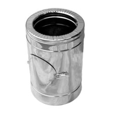 Ревізія на димохід Ø 150/220 мм нерж/нерж 1 мм