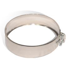 Хомут обжимной Ø 360 мм нержавеющая сталь 0,8 мм