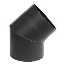 Колено Darco 45° на дымоход Ø 200 черная сталь 2 мм
