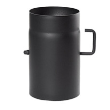 Шибер Darco Ø 120 мм черная сталь 2 мм