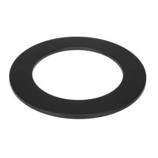 Розета для димоходу Darco Ø 180 мм чорна сталь 0,6 мм