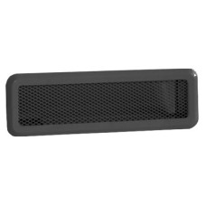 Вентиляционная решетка Р0 65х205 черная Darco