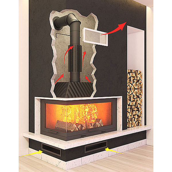 Вентиляционная решетка Р2 175х195 черная Darco