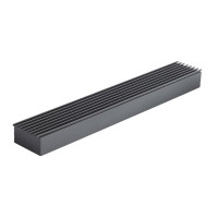 Вентиляционная решетка DARCO LOFT 650x60 мм черная