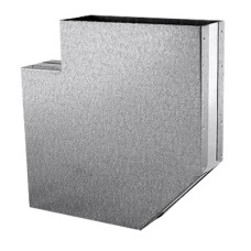 Колено 90° Darco KL 150x50 мм оцинкованное