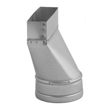 Редукция ассиметричная Darco RDSS-NS Ø 100мм/150х50 мм оцинкованная