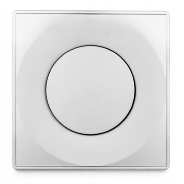 Анемостат Darco ASKV круглий з квадратною основою, Ø 125 (білий)