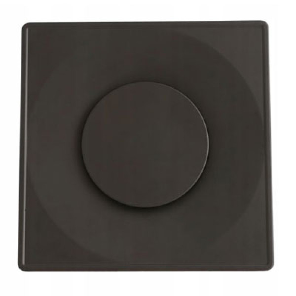 Анемостат Darco ASKV круглий з квадратною основою, Ø 150 (чорний)