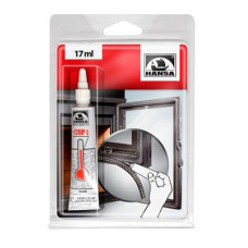 Жаростойкий клей HANSA для керамического шнура (1200 °C), 17 мл