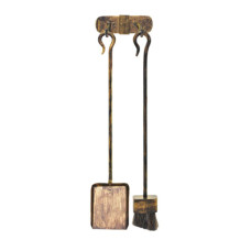 Каминный набор из кованой стали HANSA Forged Iron (SET 613) 2 предмета