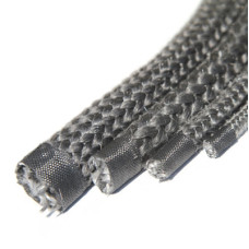 Огнеупорный шнур KramoTop для дверцы камина, печи, котла, Ø 12 мм