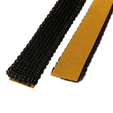 Огнеупорный шнур KramoTop для дверцы камина, печи, котла, 20х3 мм, с клейкой лентой