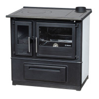 Піч з варильною поверхнею і духовкою Plamen Slavonac N, 8 кВт, біла