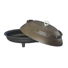 Чугунный противень для запекания (садж) Plamen Ø 40 см, с крышкой