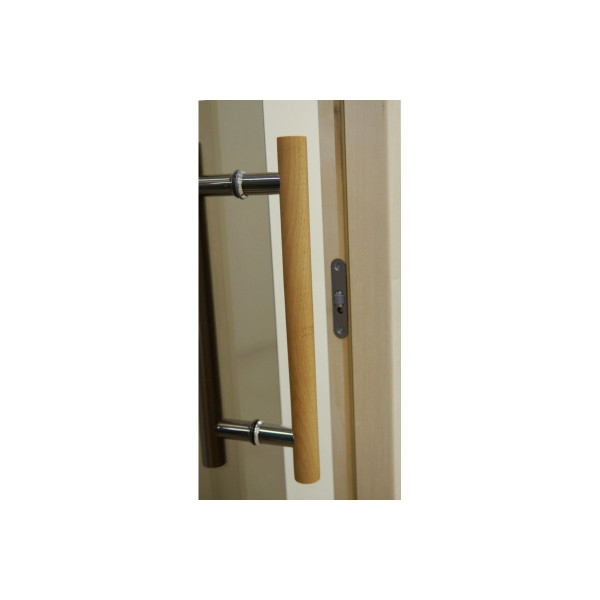 Дверь для бани и сауны Tesli Steel 2000 x 783