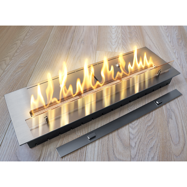 Паливний блок механічний GLOSS FIRE Катмаи 750-С1-100 (скло 1шт, h-100 мм)