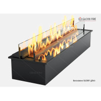 Біокамін дизайнерський механічний GLOSS FIRE Slider glass 900