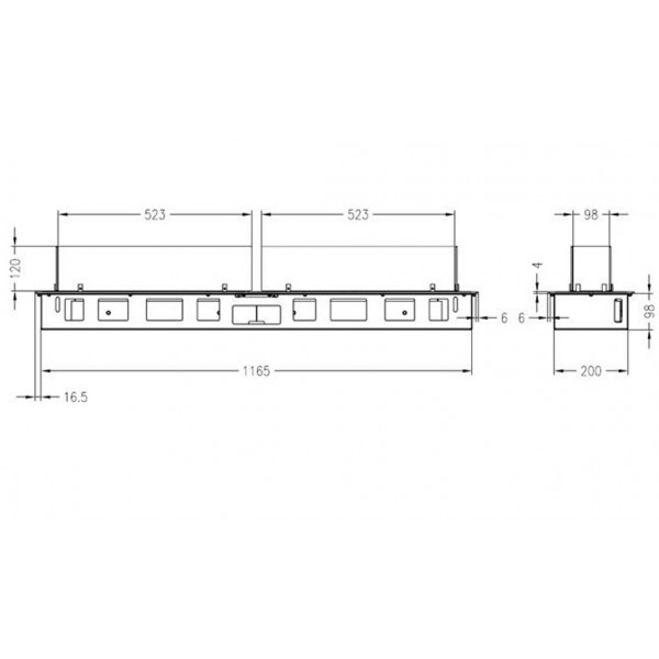 Биокамин Spartherm Quadra Inside II SL