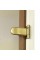 Стеклянная дверь для хаммама Greus Premium матовая бронза 80х200 алюминий