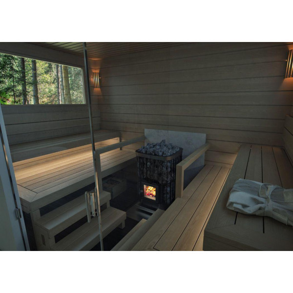 Дров'яна піч для лазні та сауни KASTOR SAGA 22