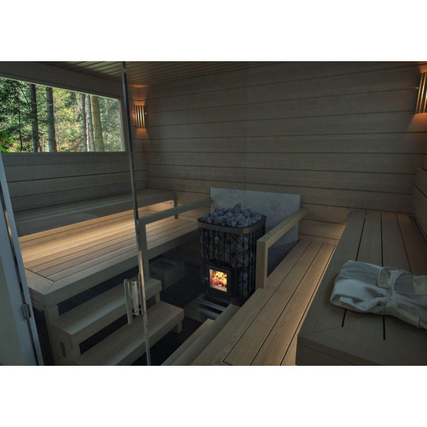 Дров'яна піч для лазні та сауни KASTOR SAGA 30