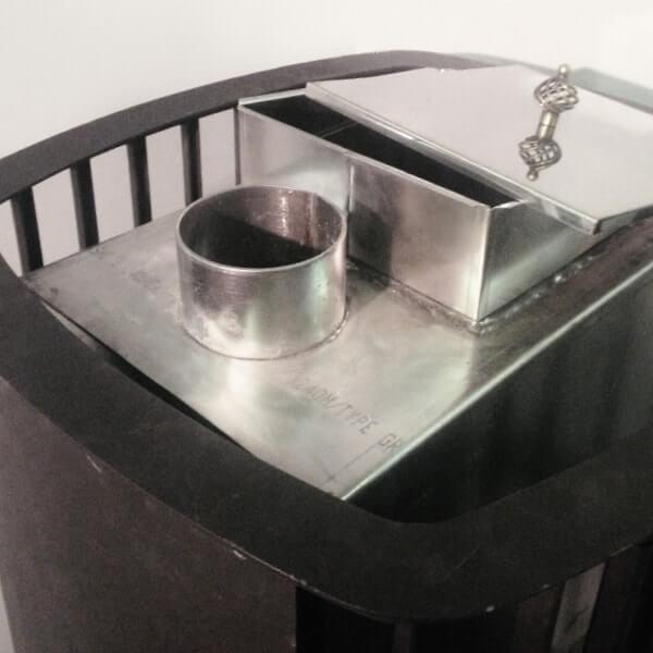 Дровяная печь Ecoflame Карпаты 40 для бани и сауны