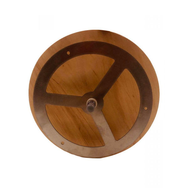Вентиляционная заглушка Termix Ø100 мм из ольхи для бани и сауны.