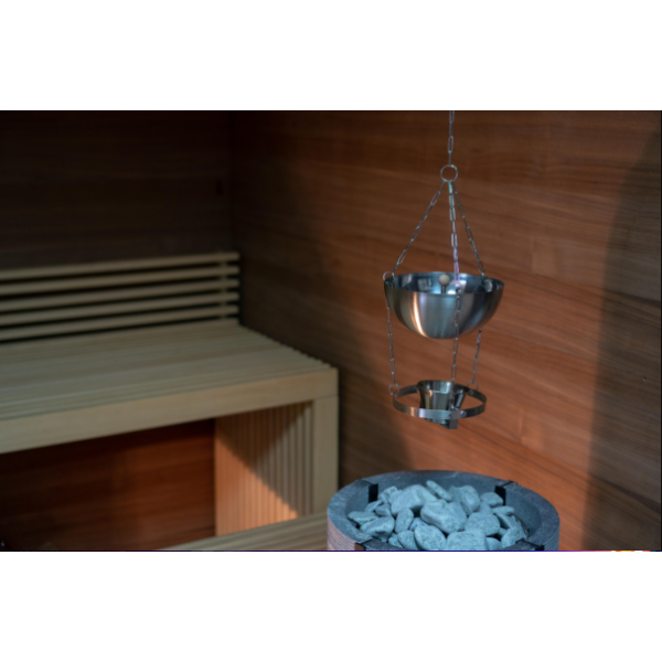 Чаша переливная Termix из нержавеющей стали для бани и сауны