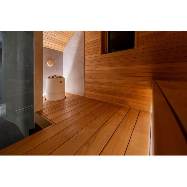 Вагонка термоосина STEP 27x64 2,1м для бани и сауны