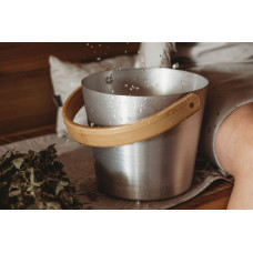 Комплект ведро 5 Л+ черпак Rento алюминий