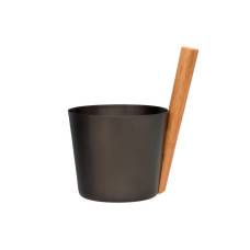 Шайка Rento 5 л алюминиевая, коричневый