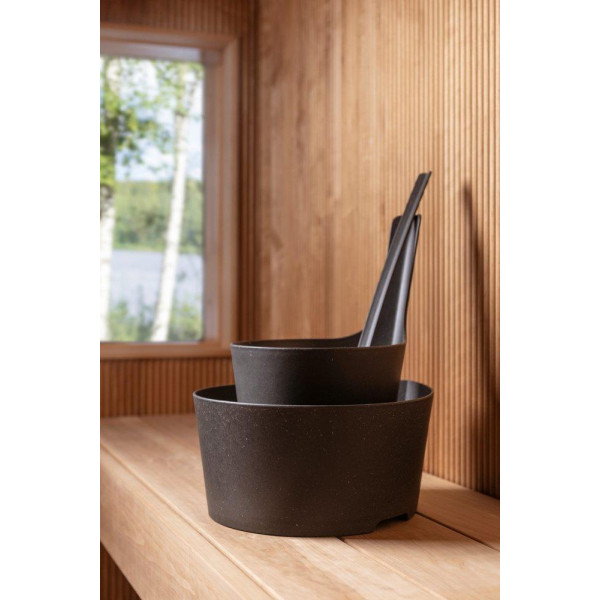 Запарник Ренто 8,5 л біокомпозит, чорний