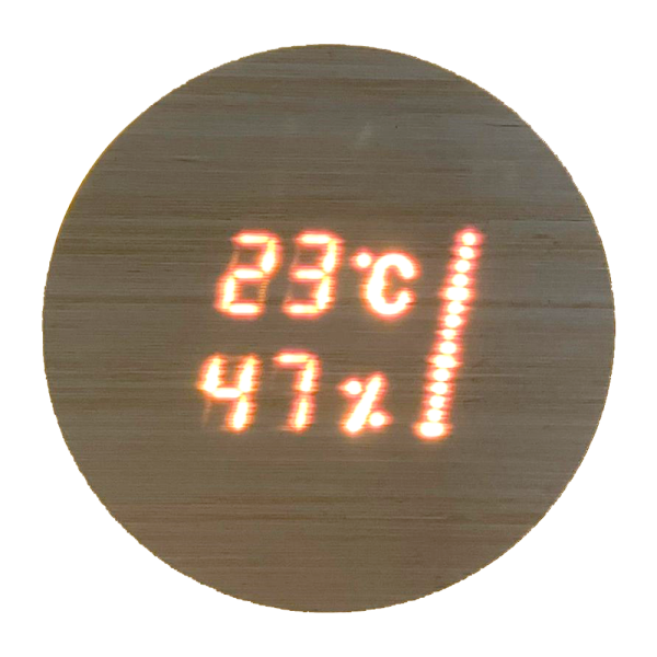 Термогігрометр Cariitti ASPECTU береза