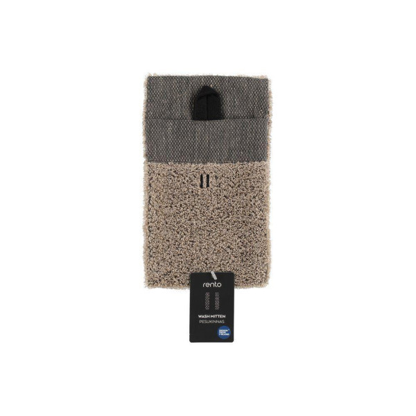 Перчатка Rento Kenno махровая коричневая для бани и сауны