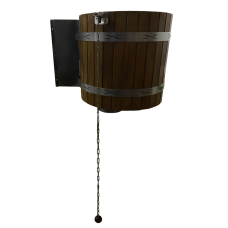 Обливное устройство для бани Greus "Ливень" 35 Л (кедр)