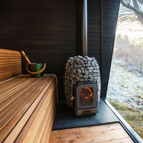 Дров'яна піч для лазні та сауни HUUM HIVE Wood 13 kW
