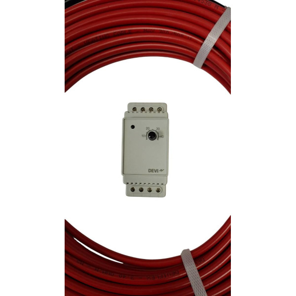 Теплый пол DEVIflex 29 м 535 Вт + терморегулятор devireg 330 5-45° С