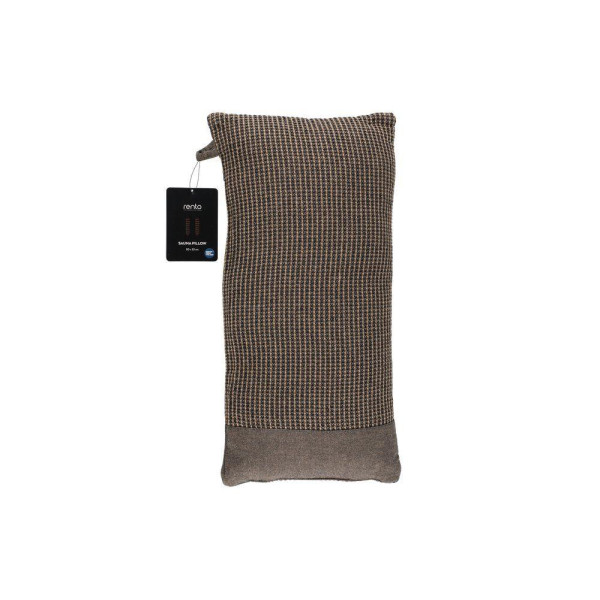 Подушка Rento Kenno коричнева 50х22 для сауни