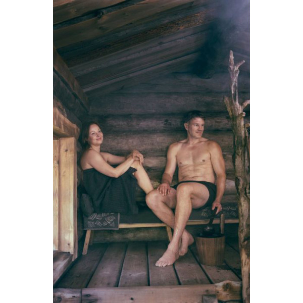 Шайка Rento бамбук 5 л, темная