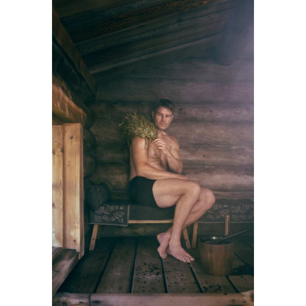 Шайка Rento бамбук 5 л, темная