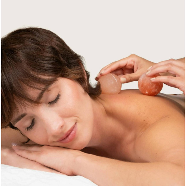 Шарики массажные из гималайской соли 5 штук