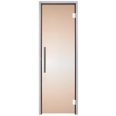 Скляні двері для хамама Termix Exclusive 70/200 бронза 2 петлі