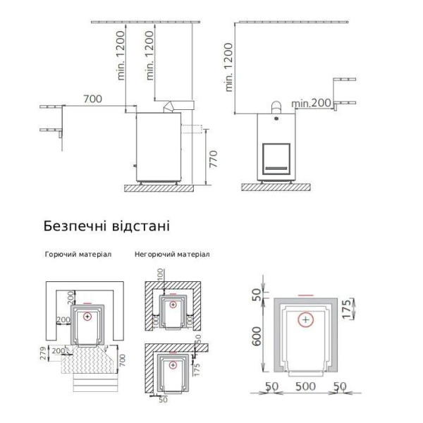 Дровяная печь для бани и сауны Tulikivi HILE Nobile