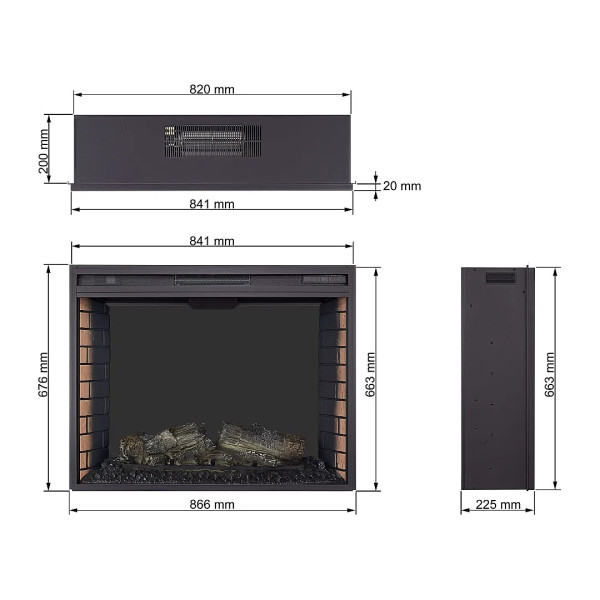Электрокамин ArtiFlame AF33
