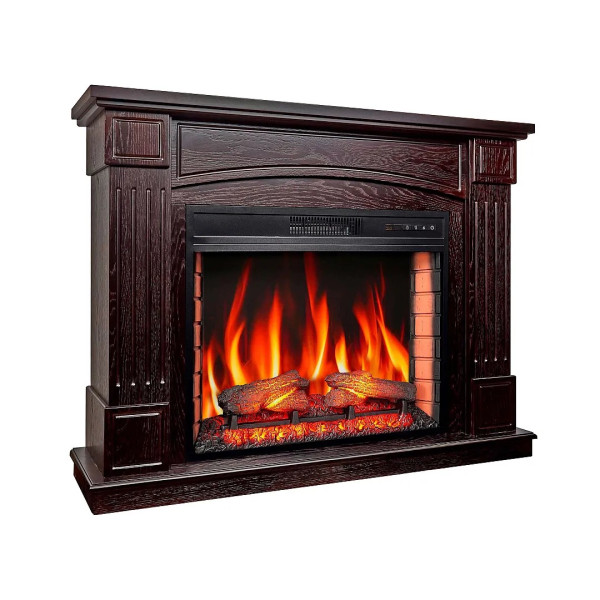 Электрокамин ArtiFlame Boston AF28S темный орех