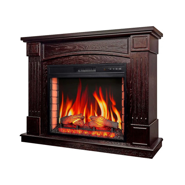Электрокамин ArtiFlame Boston AF28S темный орех