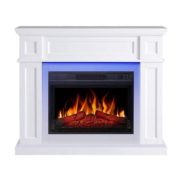 Электрокамин ArtiFlame Linz AF23S белый с LED подсветкой