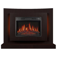 Електрокамін  ArtiFlame Lucca AF23S махагон коричневий антик