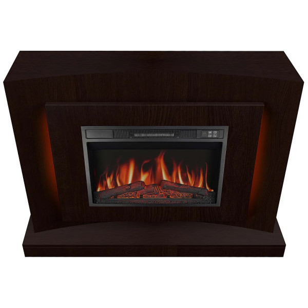 Електрокамін ArtiFlame Lucca AF23S махагон коричневий антик