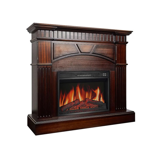 Електрокамін ArtiFlame York AF23S махагон коричневий антик